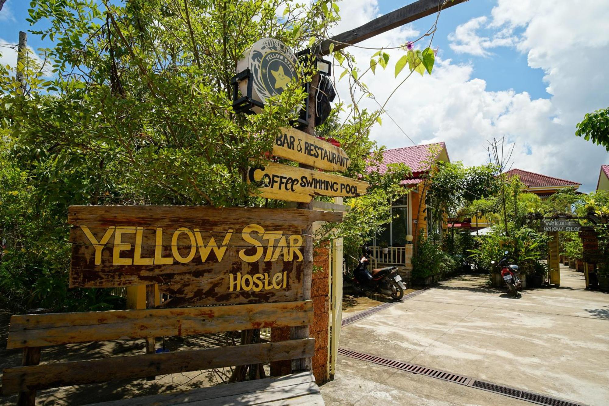 Yellow Star Hostel Kampot Bagian luar foto